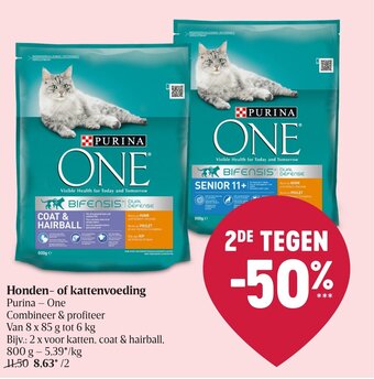 Delhaize Honden- of kattenvoeding aanbieding