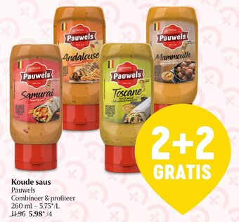 Delhaize Koude saus aanbieding