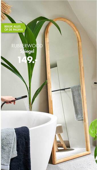 Rubberwood Spiegel