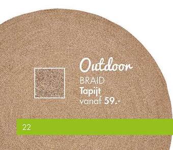 Casa Braid Tapijt aanbieding