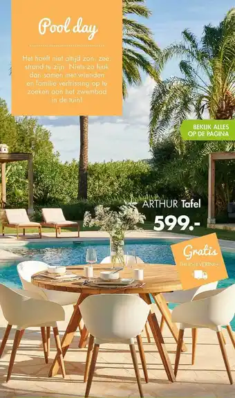 Casa Arthur Tafel aanbieding