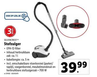 Lidl Stofzuiger aanbieding