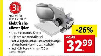 Lidl Elektrische Allessnijder aanbieding