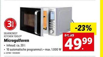 Lidl Microgolfoven aanbieding