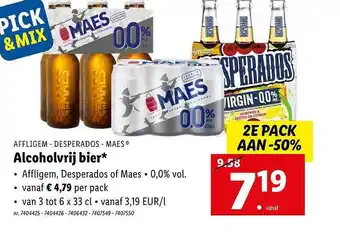 Lidl Alcoholvrij Bier aanbieding