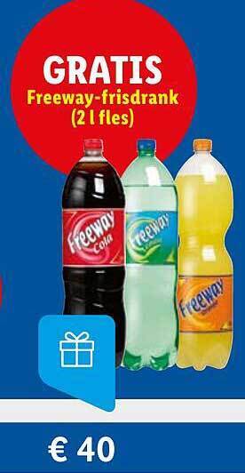 Lidl Freeway Frisdrank aanbieding