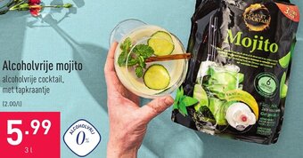 ALDI Alcoholvrije mojito aanbieding
