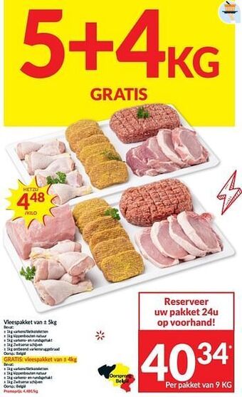 Intermarché Vleespakket aanbieding