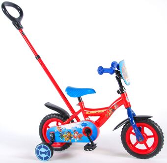 Fun Fiets Met Duwstang Paw Patrol 10" aanbieding