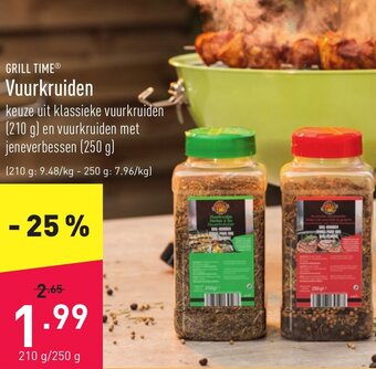 ALDI Grill Time Vuurkruiden aanbieding