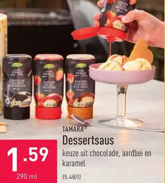 ALDI Tamara Dessertsaus aanbieding