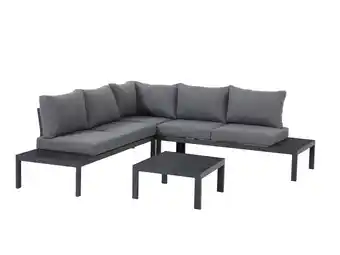 Hubo Garden Plus San Remo loungeset donkergrijs aanbieding