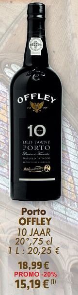 Cora Porto offley 10 jaar aanbieding