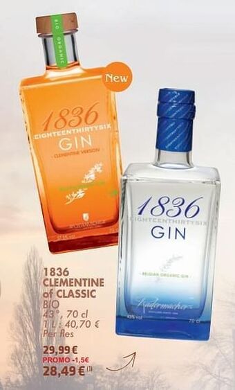 Cora 1836 clementine of classic bio aanbieding