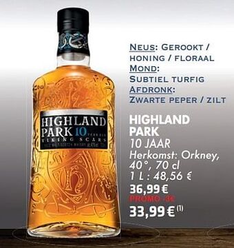 Highland park 10 jaar