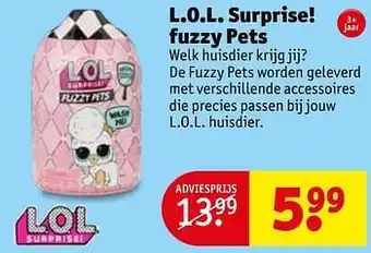 L.o.l. surprise! fuzzy pets