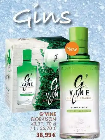 G`vine floraison