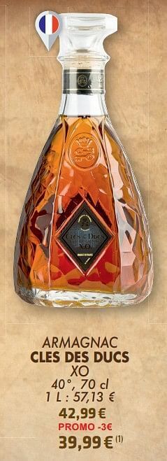 Armagnac cles des ducs xo