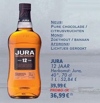 Cora Jura 12 jaar aanbieding