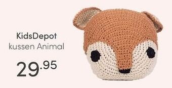 Baby & Tiener Kidsdepot kussen animal aanbieding