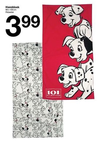 Zeeman Handdoek aanbieding