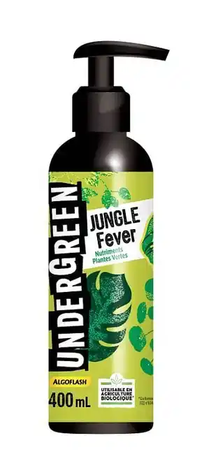 Brico Compo Bio voeding Groene Planten spray Undergreen Jungle Fever 400ml aanbieding
