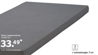 Leen Bakker Easy logeermatras aanbieding