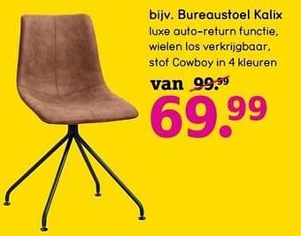 Leen Bakker Bureaustoel kalix aanbieding