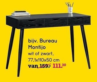 Leen Bakker Bureau montijo aanbieding