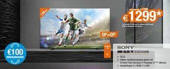 Expert Sony uhd oled tv scke55a89b aanbieding