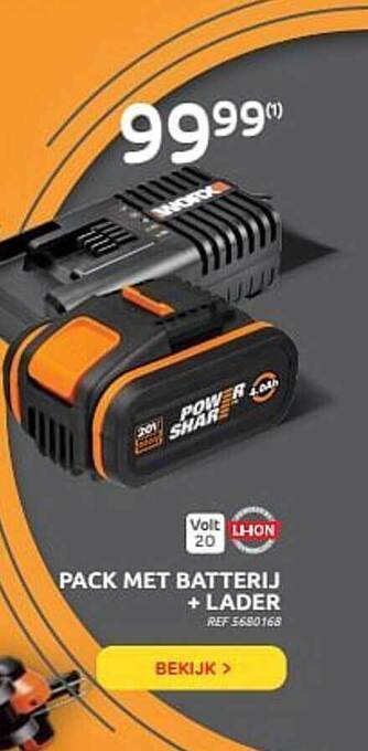 Brico Batterij Lader aanbieding