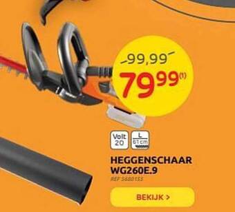 Brico Heggenschaar aanbieding