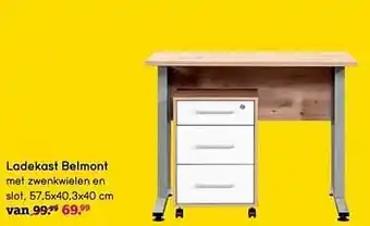 Leen Bakker Ladekast belmont aanbieding