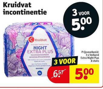 Kruidvat Kruidvat Incontinentie aanbieding