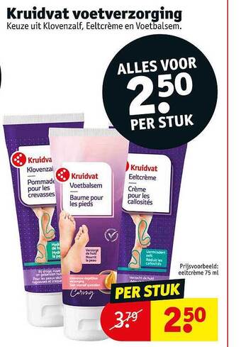 Kruidvat Kruidvat Voetverzorging aanbieding