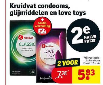 Kruidvat Kruidvat Condooms Glijmiddelen En Love Toys aanbieding