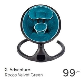 Baby & Tiener X-adventure rocco velvet green aanbieding