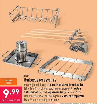ALDI Bbq Barbecueaccessoires aanbieding