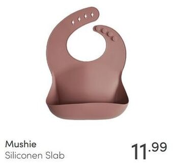 Baby & Tiener Mushie siliconen slab aanbieding