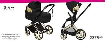 Baby & Tiener Cybex priam lux pack wings by jeremy scott 2-in-1 kinderwagen aanbieding