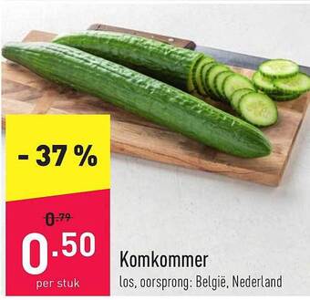 ALDI Komkommer aanbieding