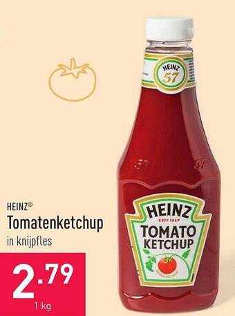 ALDI Heinz Tomatenketchup aanbieding