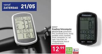 ALDI Bikemate Draadloze Fietscomputer aanbieding
