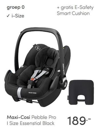 Baby & Tiener Maxi-cosi pebble pro i size essenstial black aanbieding