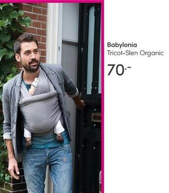 Baby & Tiener Babylonia tricot-slen organic aanbieding