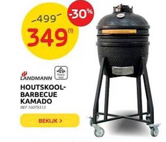 Brico Houtskoolbarbecue Kamado aanbieding