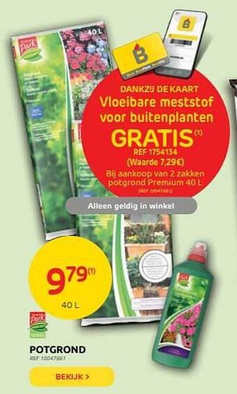 Brico Potgrond aanbieding