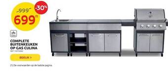Brico Complete Buitenkeuken Op Gas Culina aanbieding