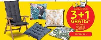 Brico Kussens Madison aanbieding