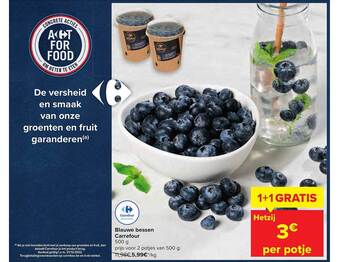 Carrefour Blauwe Bessen aanbieding
